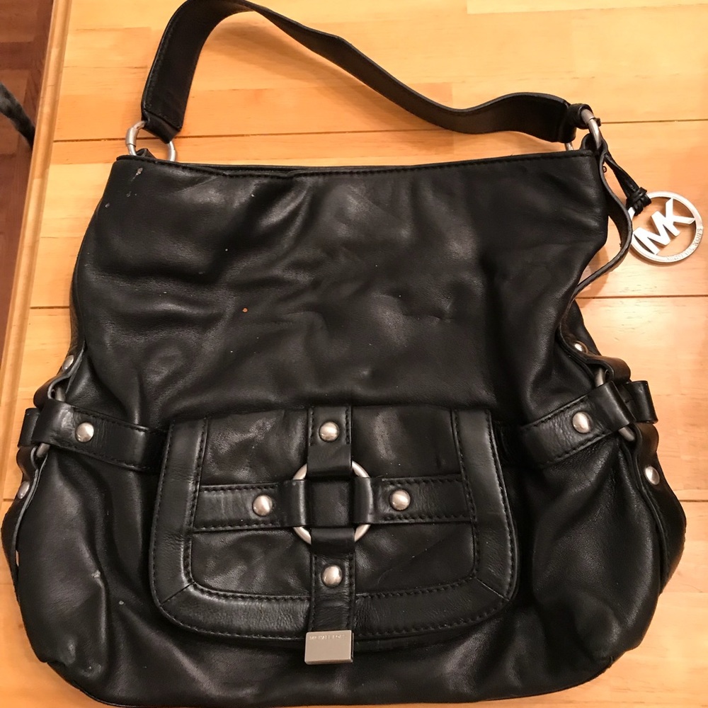 Leather Michael Kors bag